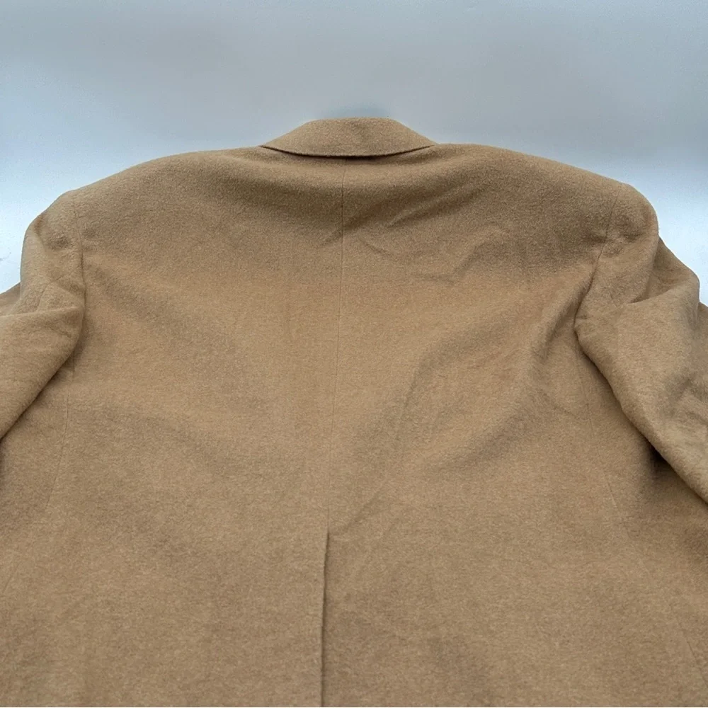 Mark Shale Men's Tan Sport Coat EVENING DINNER Jacket 100% CAMEL HAIR Blazer 50” - Picture 10 of 16